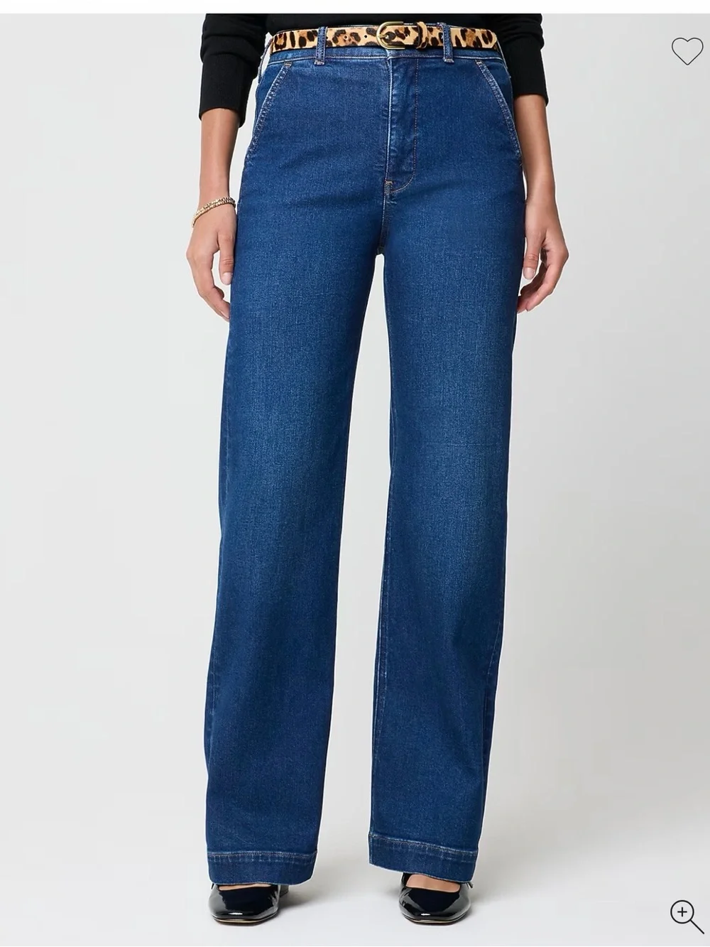 NWOT J. Crew High Rise Wide-Leg Jeans Size 12